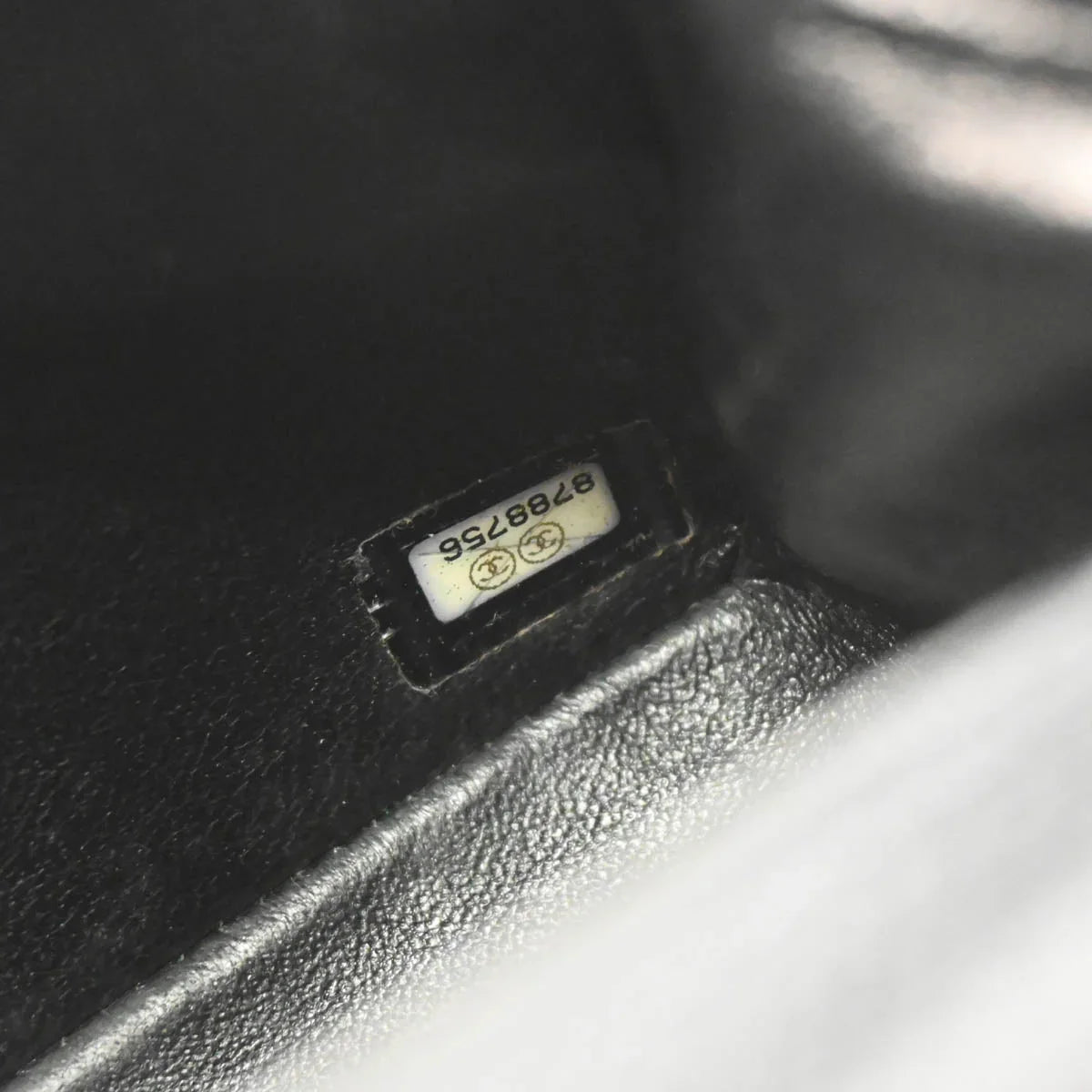 Chanel Black Caviar Mini Classic Square Flap Shoulder Bag