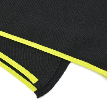 Chanel Sport Line Shawl Stole Black Small Good