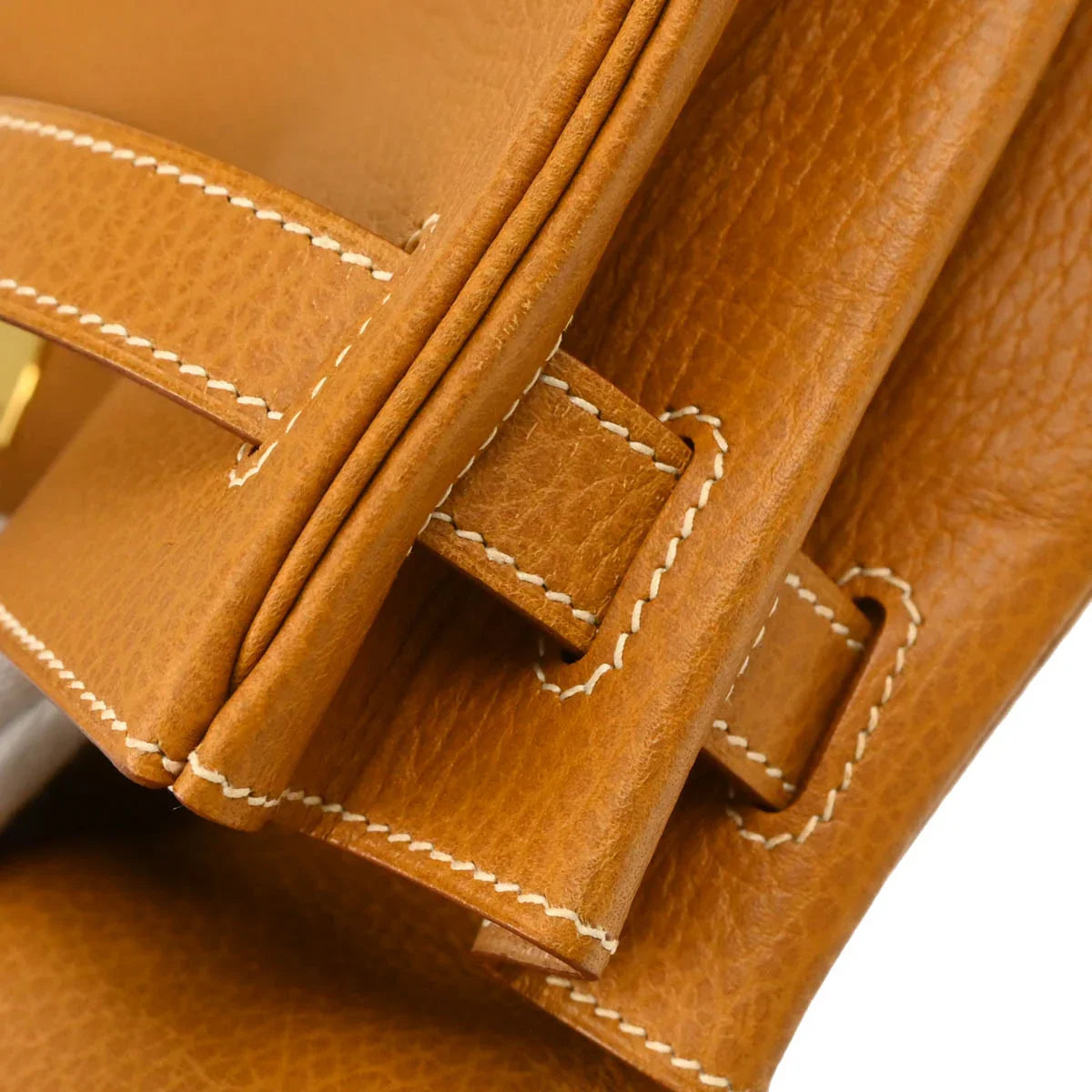 Hermes Gold Ardennes Kelly 32 Retourne 2way Shoulder Handbag