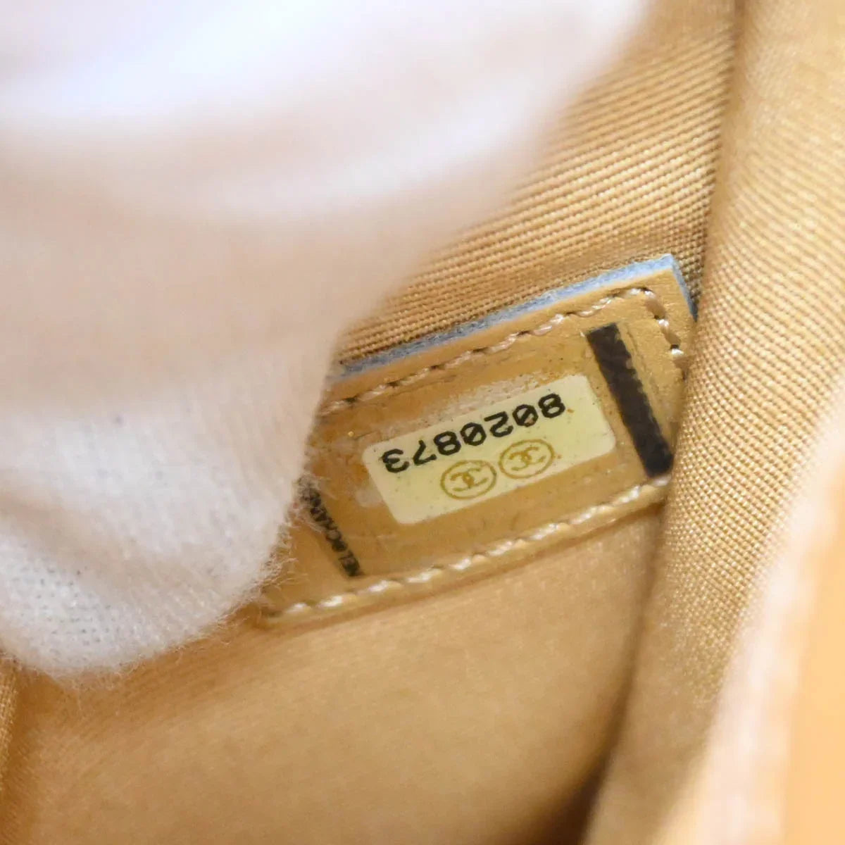 Chanel Beige Caviar Medallion Tote Handbag