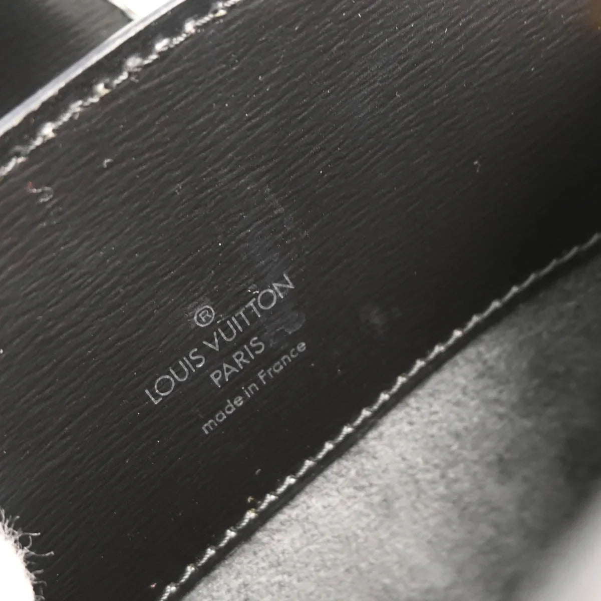 Louis Vuitton 1995 Black Epi Cluny Shoulder Bag M52252