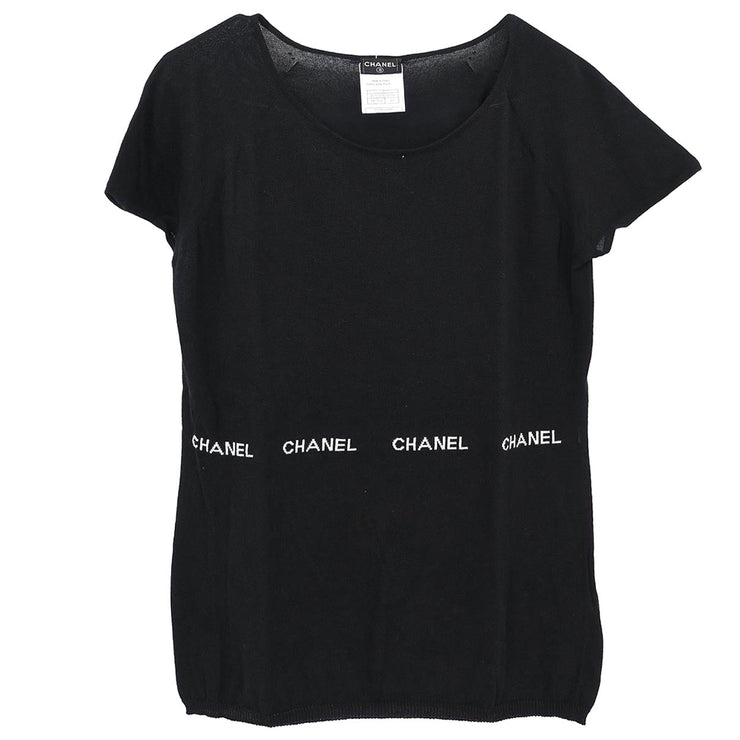 Chanel Mesh T-shirt Black #42