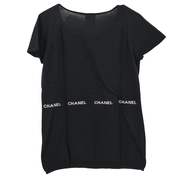 Chanel Mesh T-shirt Black #42