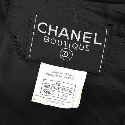 Chanel 1997 Jacket Black #36