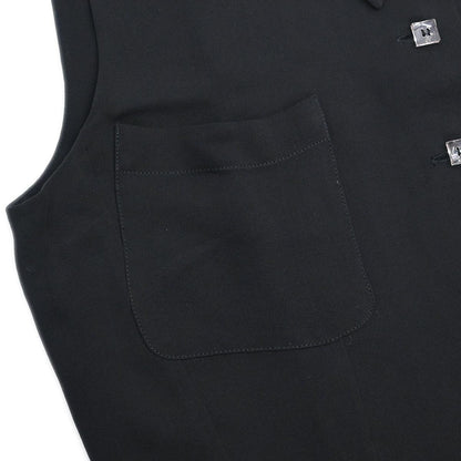 Chanel 1999 Vest Jacket Black #38
