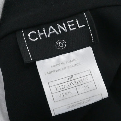 Chanel 1999 Vest Jacket Black #38