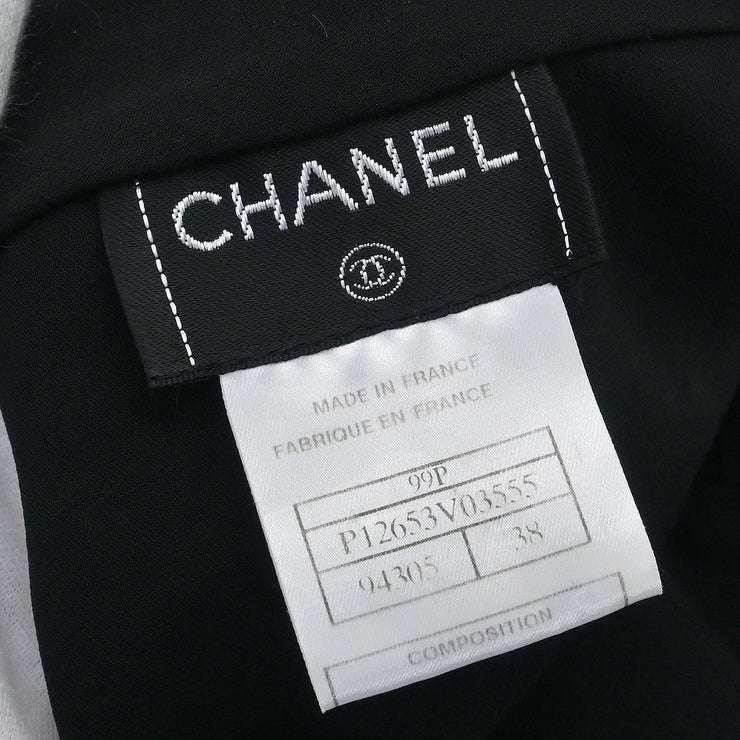 Chanel 1999 Vest Jacket Black #38