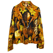 Hermes Shirt Blouse Brown #36