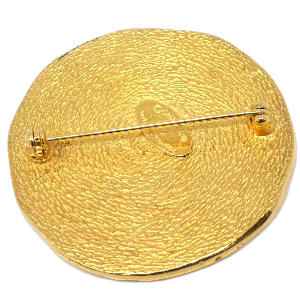 Chanel 31 Rue Cambon Brooch Pin Gold 1131