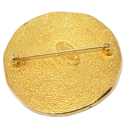 Chanel 31 Rue Cambon Brooch Pin Gold 1131