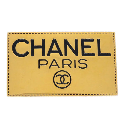 Chanel Plate Brooch Pin Gold