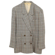 Burberrys Double Breasted Jacket Brown #9AR
