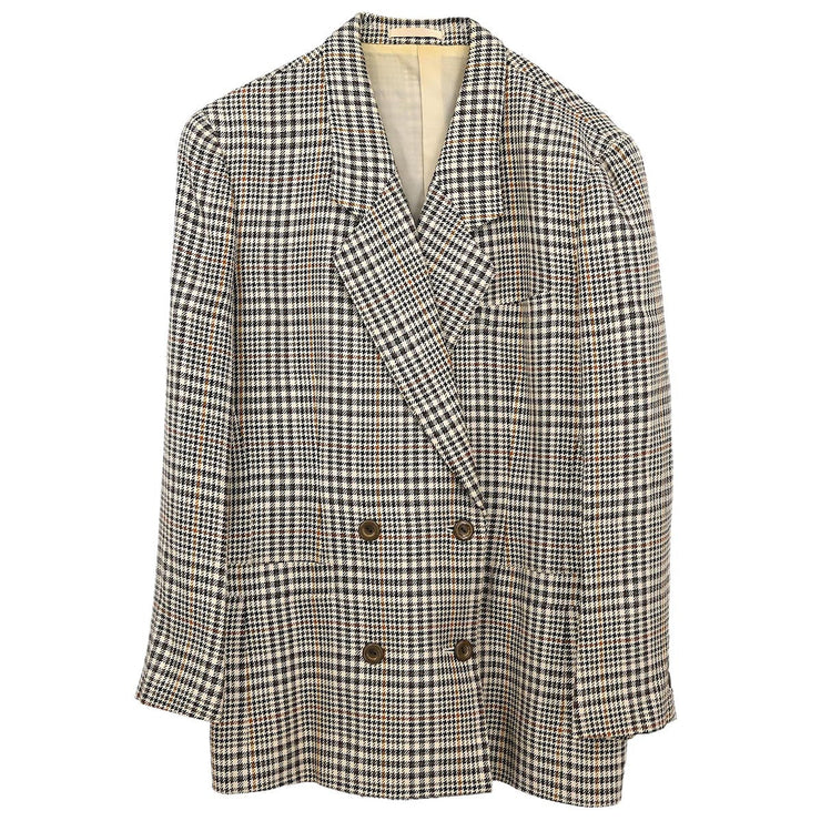 Burberrys Double Breasted Jacket Brown #9AR