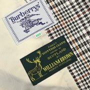 Burberrys Double Breasted Jacket Brown #9AR