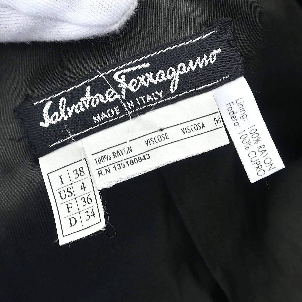 Salvatore Ferragamo Zip Up Jacket Gray #38