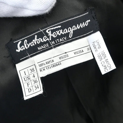 Salvatore Ferragamo Zip Up Jacket Gray #38