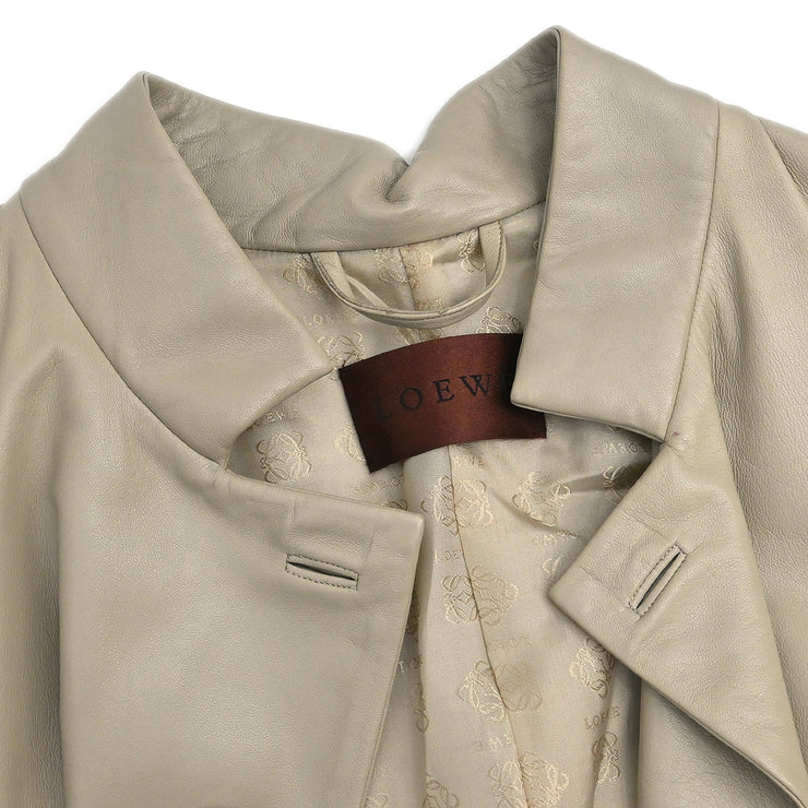 Loewe Lambskin Coat Beige #40