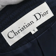 Christian Dior Setup Suit Jacket Skirt Navy #7