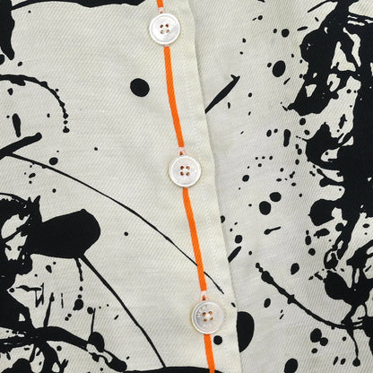 Hermes Shirt Blouse White #44