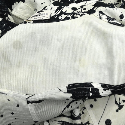 Hermes Shirt Blouse White #44
