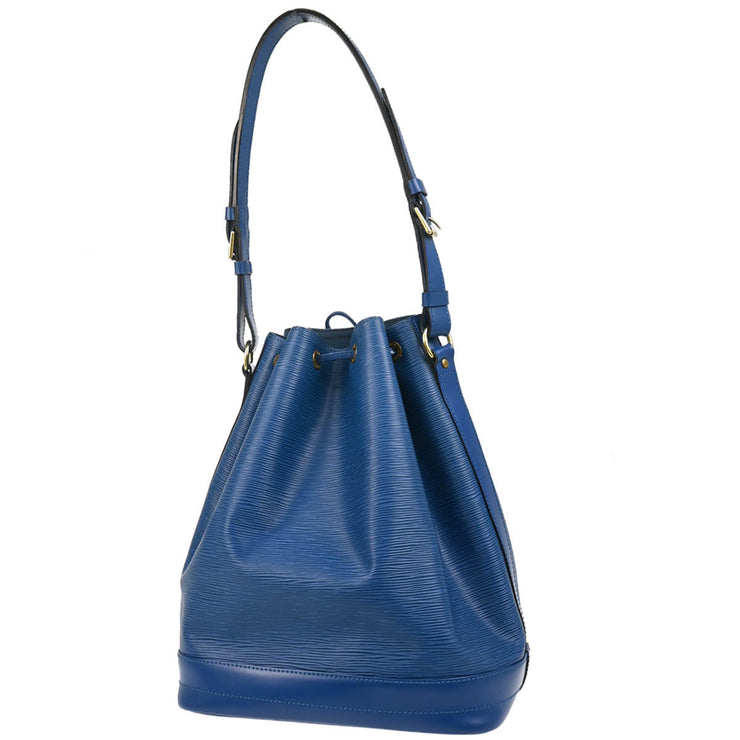 Louis Vuitton 1999 Blue Epi Noe Drawstring Shoulder Bag M44005
