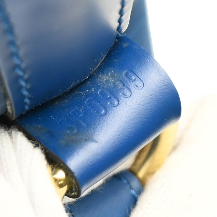 Louis Vuitton 1999 Blue Epi Noe Drawstring Shoulder Bag M44005