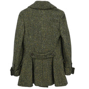 Chanel 2001 Double Breasted Jacket Green #34