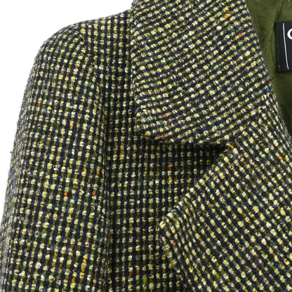 Chanel 2001 Double Breasted Jacket Green #34