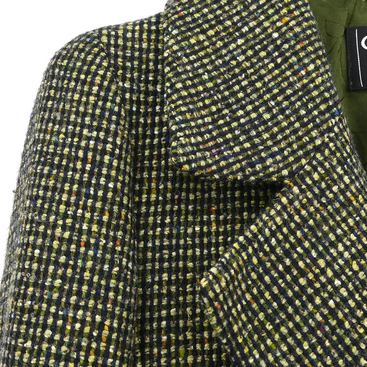Chanel 2001 Double Breasted Jacket Green #34