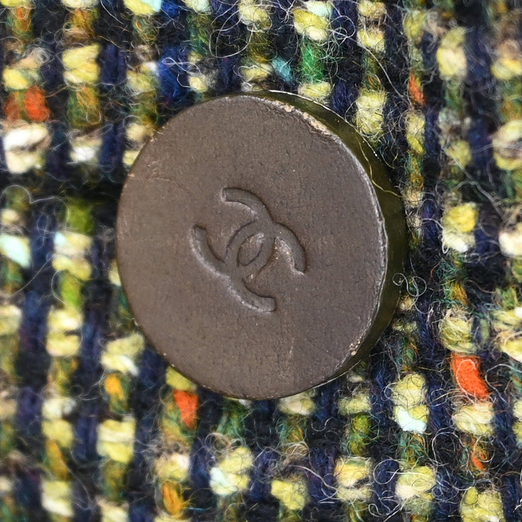 Chanel 2001 Double Breasted Jacket Green #34