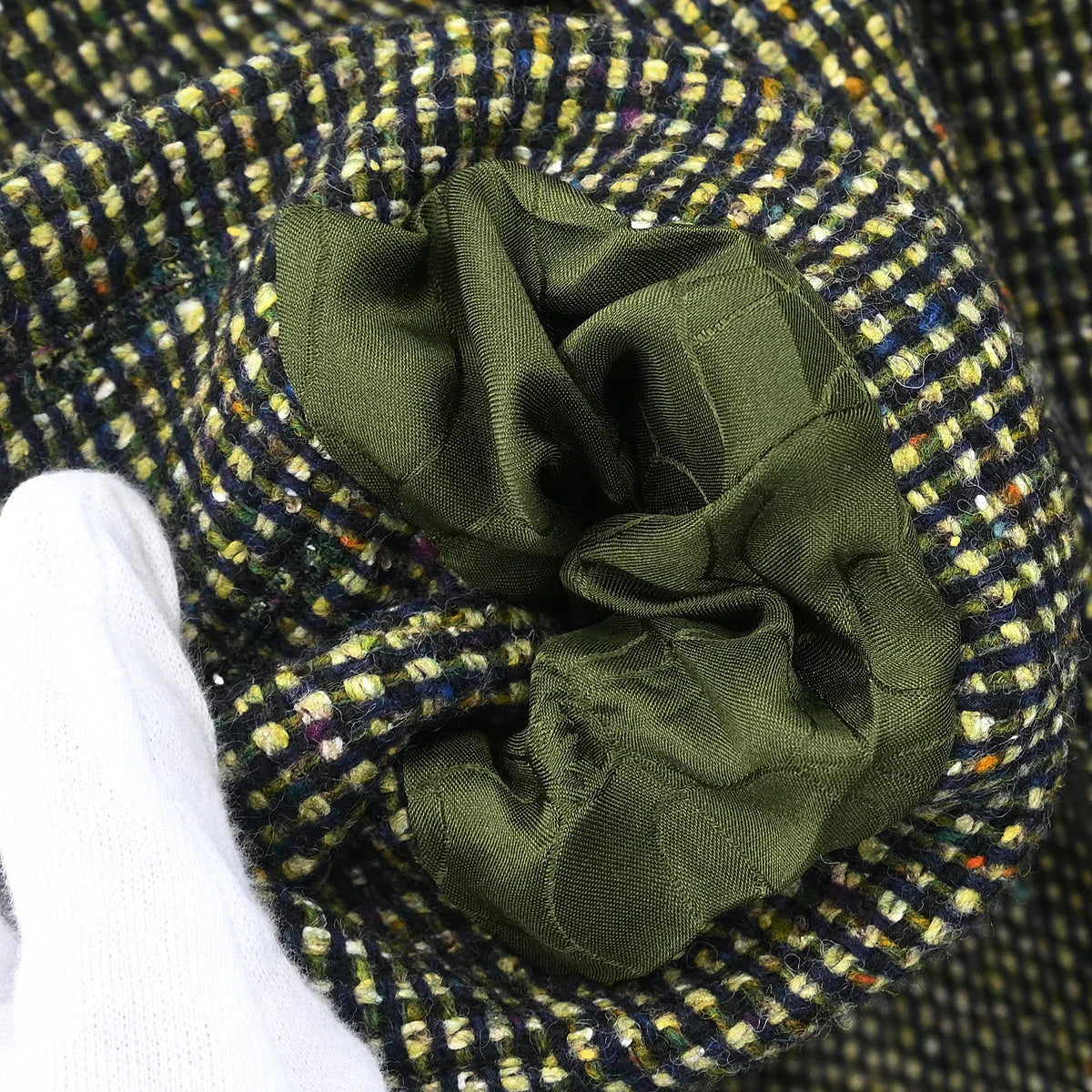 Chanel 2001 Double Breasted Jacket Green #34
