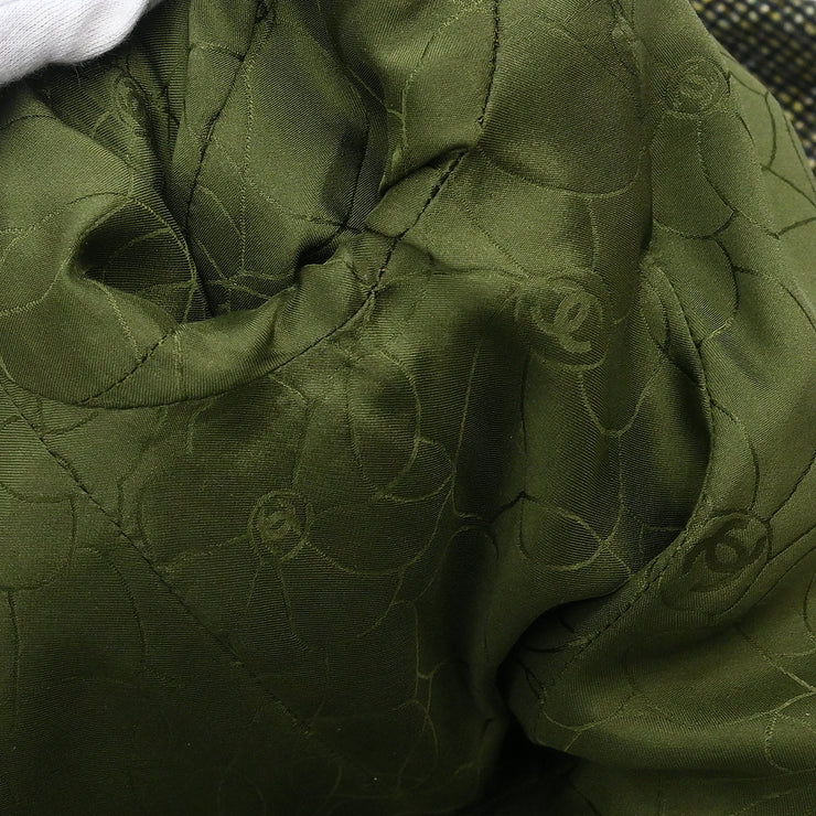 Chanel 2001 Double Breasted Jacket Green #34