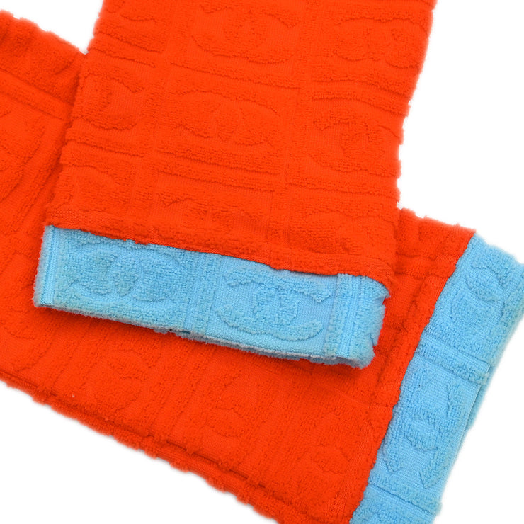 Chanel 2002 Sports Line Zip Up Jacket Orange #38