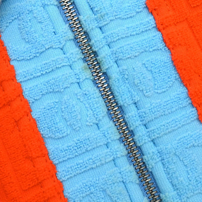 Chanel 2002 Sports Line Zip Up Jacket Orange #38