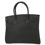 Hermes 2005 Black Togo Birkin 30 Handbag