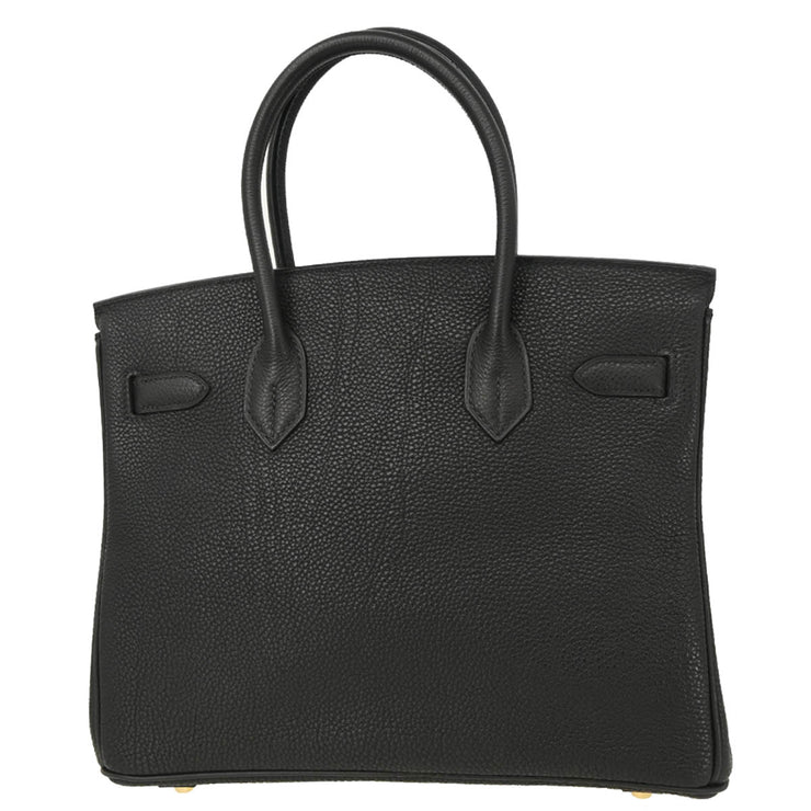 Hermes 2005 Black Togo Birkin 30 Handbag