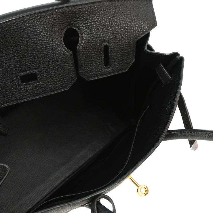 Hermes 2005 Black Togo Birkin 30 Handbag