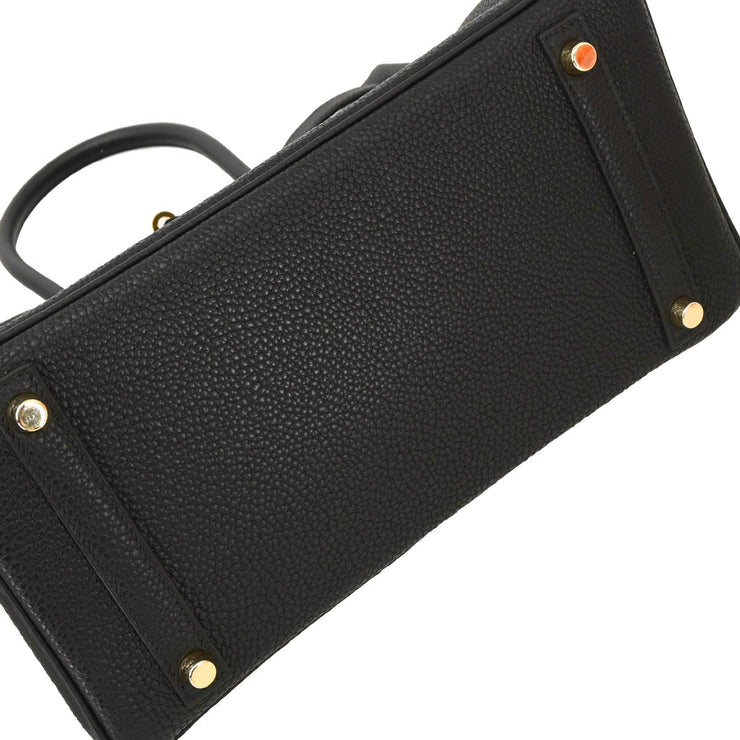 Hermes 2005 Black Togo Birkin 30 Handbag