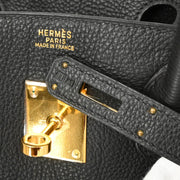 Hermes 2005 Black Togo Birkin 30 Handbag