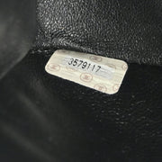 Chanel * 1994-1996 Black Velvet Medium Double Flap Shoulder Bag