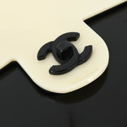 Chanel 2000-2001 Black White Acrylic Shoulder Bag