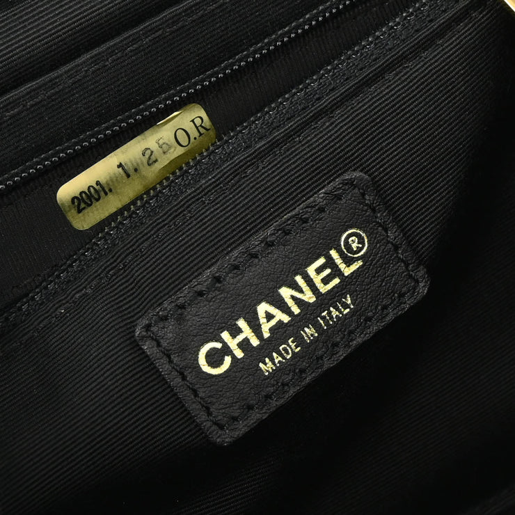 Chanel 2000-2001 Black White Acrylic Shoulder Bag