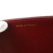 Chanel 1994-1996 Black Lambskin Pushlock Mini Full Flap Shoulder Bag