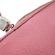 Chanel 2003-2004 Pink Calfskin Fringe Shoulder Bag