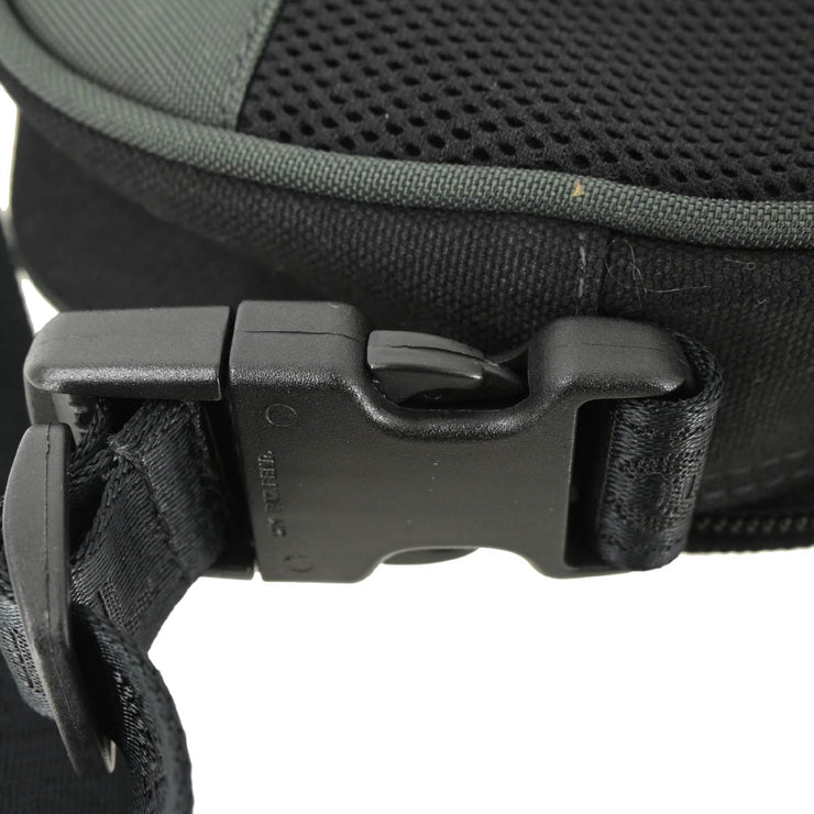 Chanel 2003-2004 Black Green Sports Line Shoulder Bag
