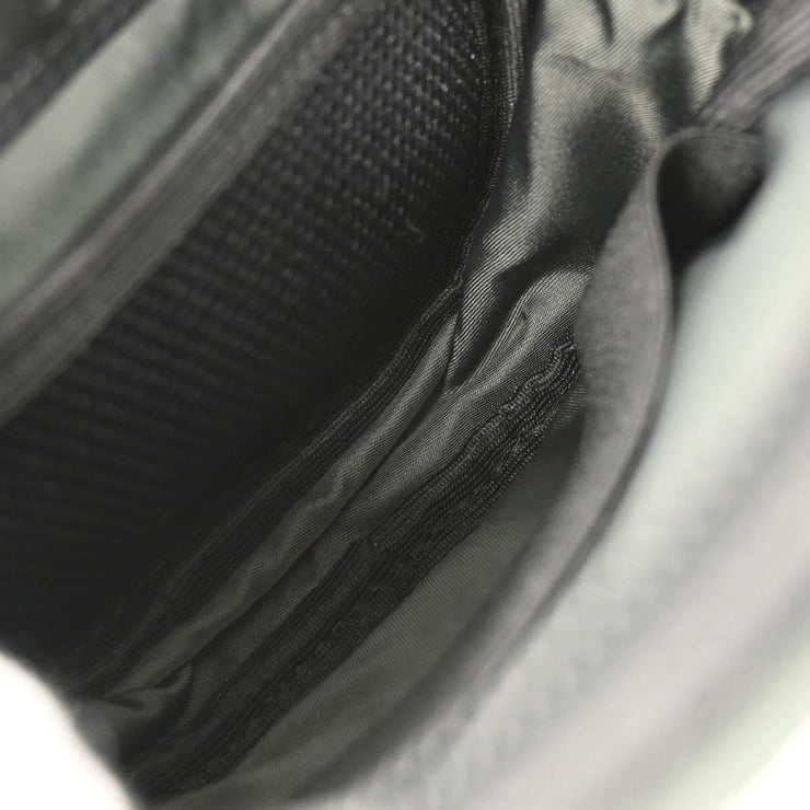 Chanel 2003-2004 Black Green Sports Line Shoulder Bag