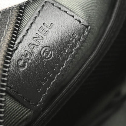 Chanel 2003-2004 Black Green Sports Line Shoulder Bag