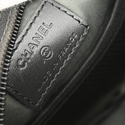 Chanel 2003-2004 Black Green Sports Line Shoulder Bag