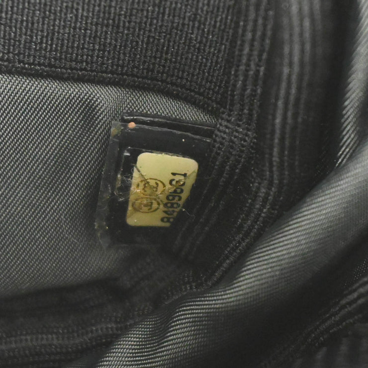 Chanel 2003-2004 Black Green Sports Line Shoulder Bag
