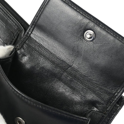 Chanel 2000-2001 Black Nylon Travel Line Bifold Wallet